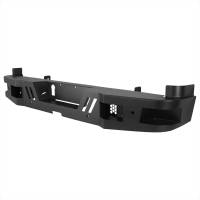 Spec'D Tuning Products - Spec-D 2017-2021 Ford F-250/F-350 Black Heavy Duty Steel Rear Step Bumper - Image 1