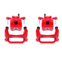 Power Stop - Power Stop 05-08 Infiniti G35 Rear Red Calipers w/Brackets - Pair - Image 1