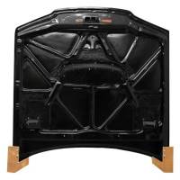 VIS Racing - VIS Racing Carbon Fiber Hood JS Style for Nissan SKYLINE R32 (GTR) 2DR 90-94 - Image 2