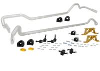 Whiteline - Whiteline 04-05 Subaru Impreza STI Front & Rear Sway Bar Kit 24mm w/Mounts - Image 1